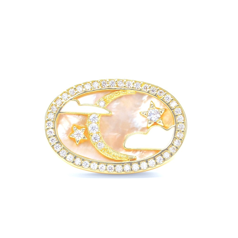 NWOT Melinda Maria My Dream 🌙 Ring Sz 7